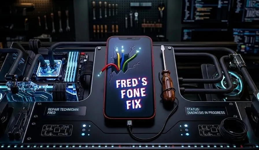 Fred's repair bench